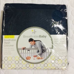 Breathable Mesh Crib Liner (brand New)